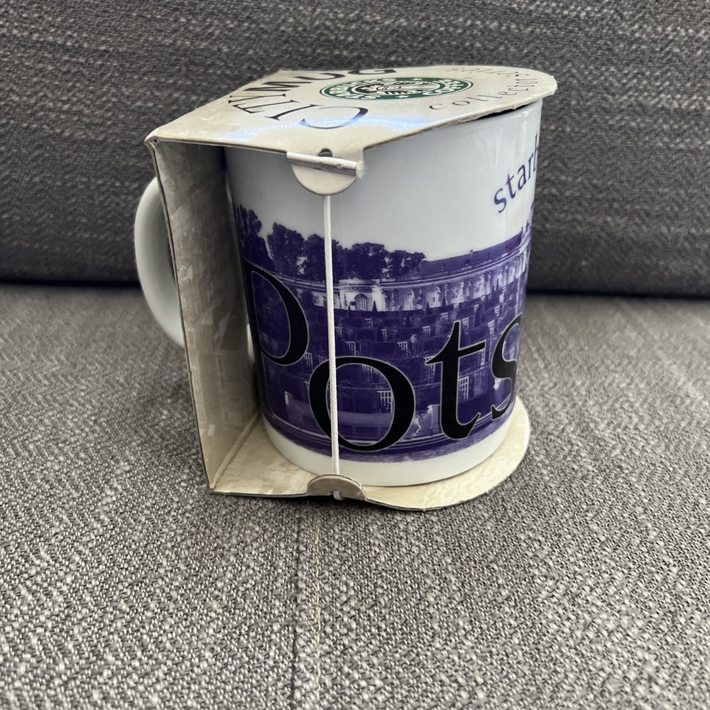Rare Starbucks City Mug Collectors Series Potsdam Germany Purple 16 oz Mug New